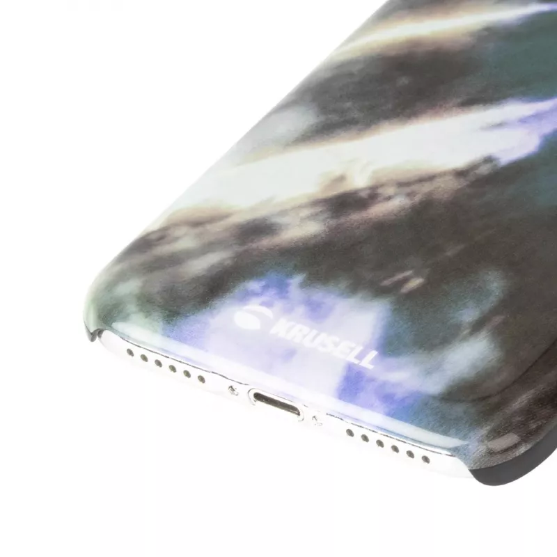 Ochranné puzdro s klopou Krusell Limited pre Apple iPhone 8/7 – twirl earth Design