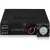 Rámik adaptéra šachty disku icy dock MB092VK-B pre 2 x 6,3 cm U.2 / U.3 NVMe SSD do 3,5-palcovej šachty (čierny)
