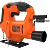 Priamočiara píla Black & Decker BES602 – 400 W, oranžovo-čierna ručná priamočiara píla