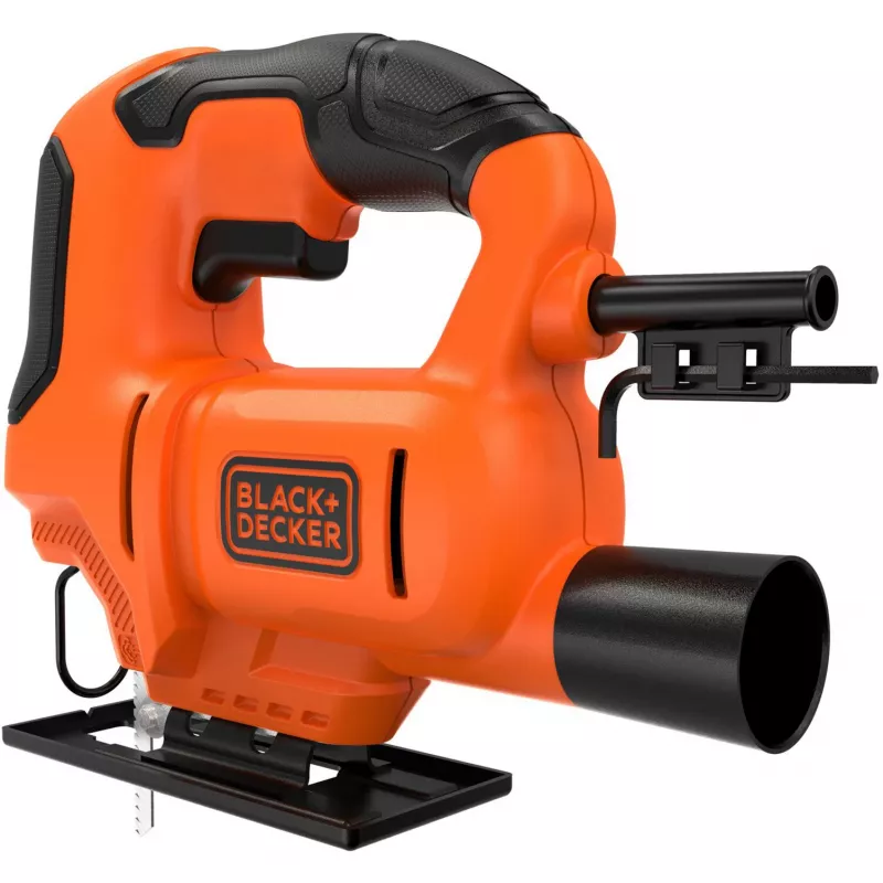 Priamočiara píla Black & Decker BES602 – 400 W, oranžovo-čierna ručná priamočiara píla