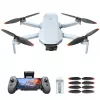 Potensic ATOM 2 kvadrokoptéra so 4 rotormi, 48 MP, 3840 x 2160 pixelov, 2230 mAh, sivá