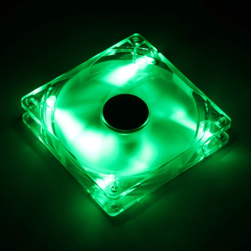 SilverStone SST-FN121-P-GL 120mm LED ventilátor do skrine - biely
