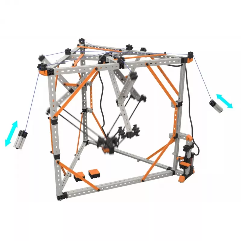 Stavebnica Fischertechnik Universal Ultimate 576102 — modulárne diely na učenie a prototypovanie
