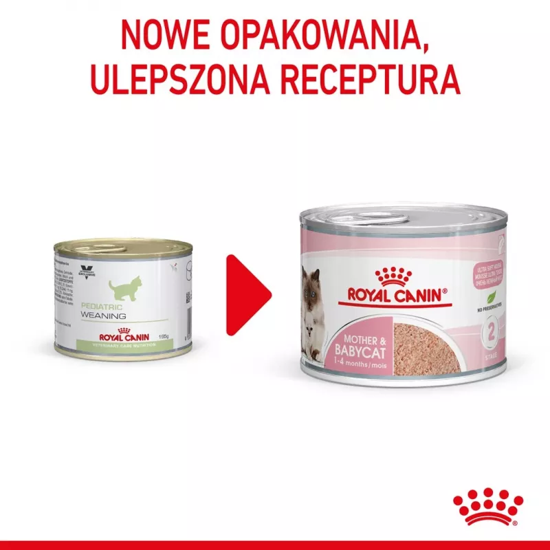 Royal Canin BABYCAT INSTINCTIVE - mokré krmivo pre mačky - 195 g
