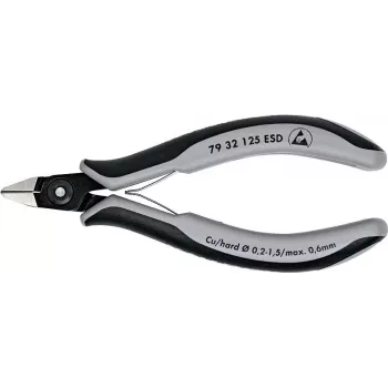 Knipex 125mm precízne bočné kliešte ESD