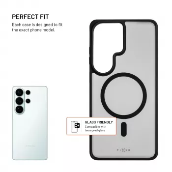Fixed MagMisty | Kryt zadnej strany | Samsung | Galaxy S26 Ultra | Polykarbonát/TPU | Čierna