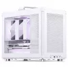 Skriňa PC Jonsbo C6 MAX, mini skriňa, Micro-ATX, tvrdené sklo - biela
