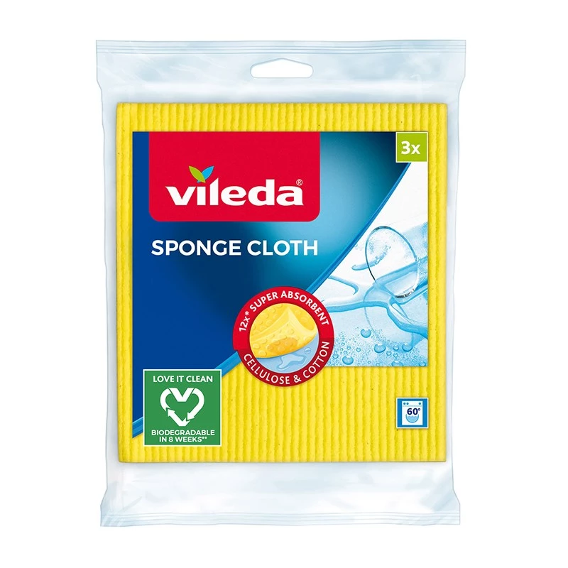 Špongia s drsnou vrstvou Vileda balenie 3 ks