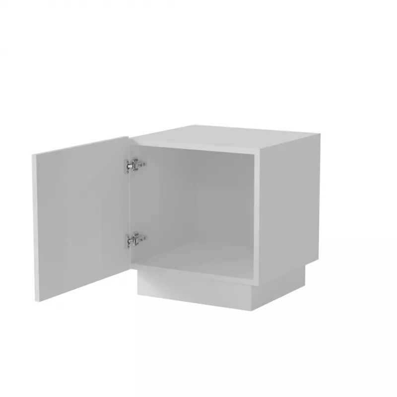 Nočný stolík Cama 2 ks LIVERTI 45x42x47 cm biely MDF/drevotrieska