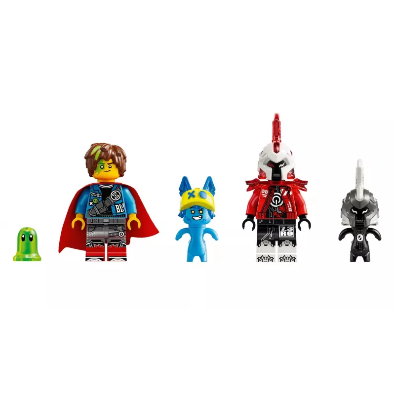 Stavebnica LEGO 71492 Dreamzz Mateovo ohnivé chameleón herná sada, stavebnicový model pre fantazijné stavanie