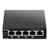 D-Link DGS-1005P/E sieťový switch unmanaged Gigabit Ethernet (10/100/1000) Power over Ethernet (PoE) čierny
