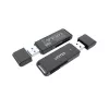 Čítačka kariet Unitek Y-9327A USB 3.2 Gen 1 Type-A — MicroSD/SD, 2 sloty, 5000 Mbit/s, čierna