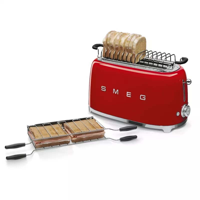 Smeg 50's Style hriankovač TSF02RDEU červený