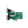 DeLOCK 89555 PCIe sériová adaptérová karta - 2 x RS-232