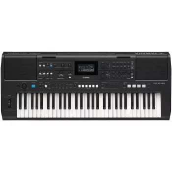 Klávesy YAMAHA PSR-E483 — 61 klávesov prenosná arranger klaviatúra s dynamikou úderu a USB-MIDI