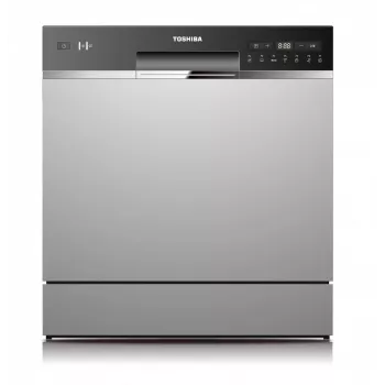 Vstavaná umývačka riadu Toshiba DW-08T2EE(S)-PL — 8 jedálenských súprav, energetická trieda F, 49 dB, 55×59×50 mm