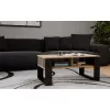top e shop STOLIK KAWOWY ŁAWA MODERN 2P štíhly Dub Artisan čierne lamely