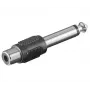 Microconnect AUDANG káblový adaptér 6,3 mm RCA čierny