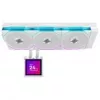 All-in-One kvapalinový CPU chladič lian li HydroShift II LCD-S 360mm s RGB a LCD displejom