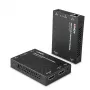 Lindy HDMI a IR over IP extender, 1920 x 1080 pixelov, AV vysielač a prijímač, 150 m, káblový, čierna, HDCP