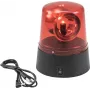 LED mini policajné svetlo EUROLITE 50603662 červené – USB nabíjateľné, batériové kompaktné výstražné svetlo