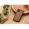 Puzdro na smartphone man and wood pre iPhone 11 Pro — čierny orech