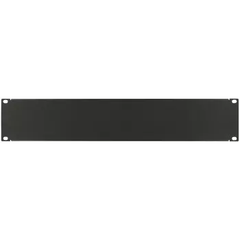 Slepý kryt LOGON RAB105BL čierny 2U rack príslušenstvo