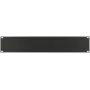 Slepý kryt LOGON RAB105BL čierny 2U rack príslušenstvo