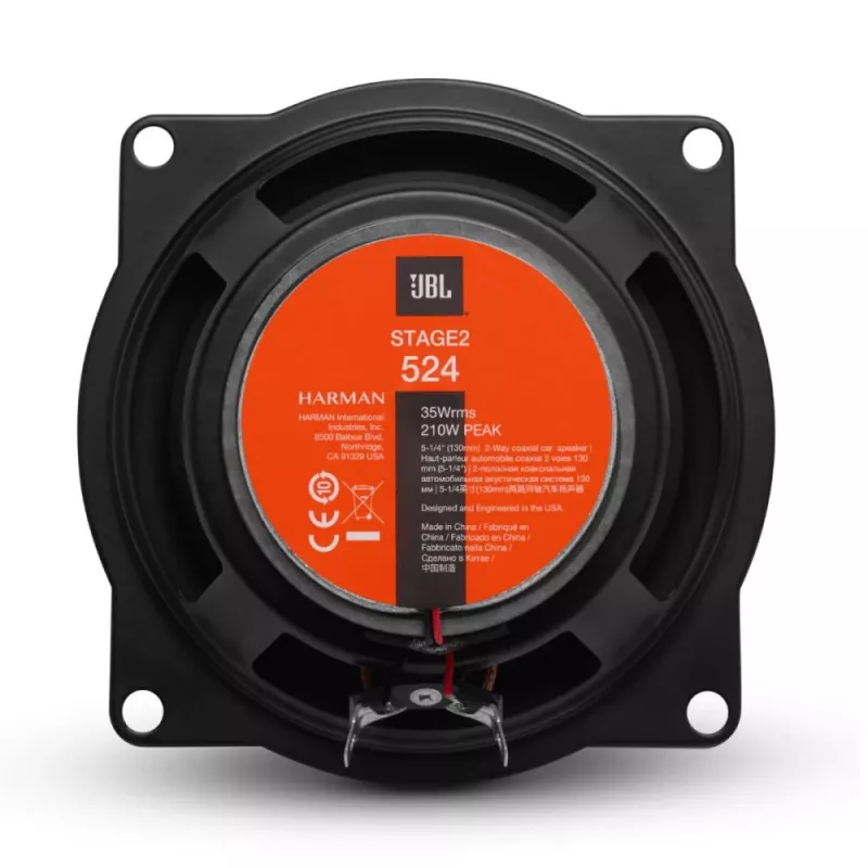 JBL Stage2 524 auto reproduktory obdĺžnikové 2-pásmové 210 W 2 ks