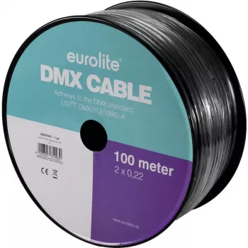 EUROLITE DMX kábel 2x0,22 mm 100 m