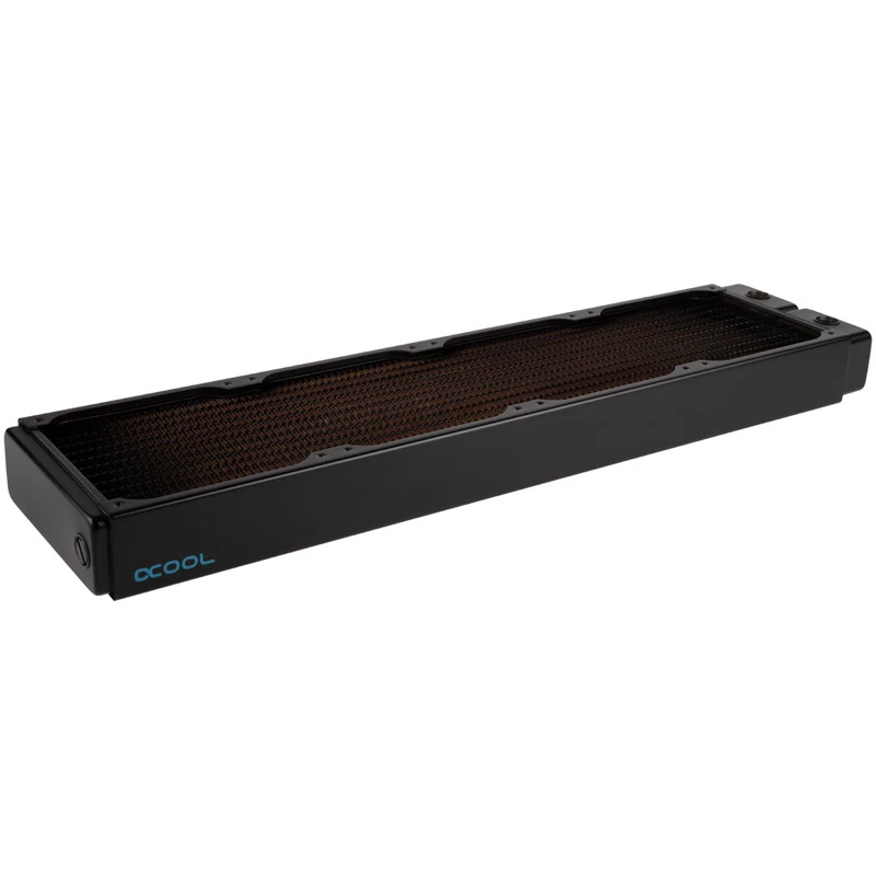 Alphacool NexXxoS V.2 XT45 Full Copper Radiator - 480mm, čierny