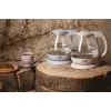 Elektrická kanvica Adler AD 1283C 1 L 900 W krémová