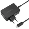 Qoltec PD 120W Turbo Fast Charger | 5-28V | 3-4.5A | USB-C | čierna
