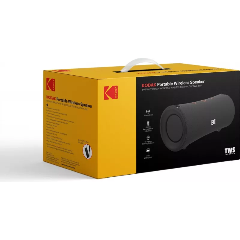 Prenosný reproduktor Kodak PWS-2257, čierny