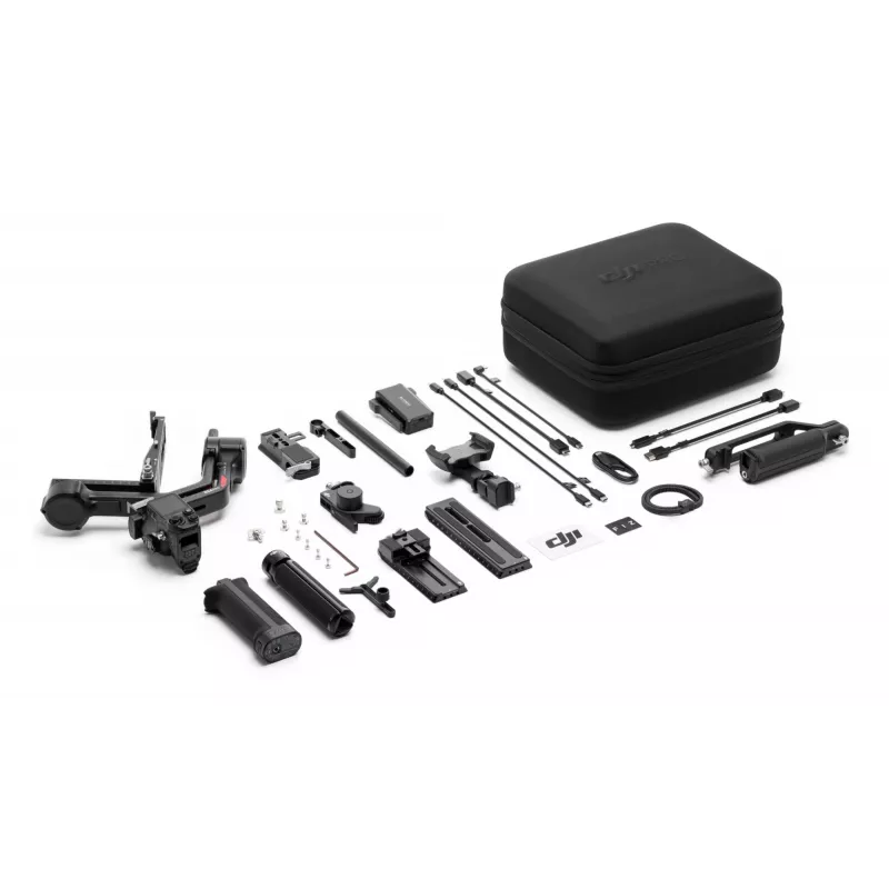 Stabilizátor pre ručnú kameru DJI RS 4 Pro Combo čierna karbón 13h batéria