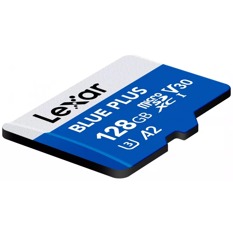 MicroSDXC pamäťová karta Lexar BLUE PLUS 128 GB UHS‑I U3 V30 170 MB/s
