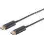 DisplayPort kábel S/CONN 30-15075 10 m čierny
