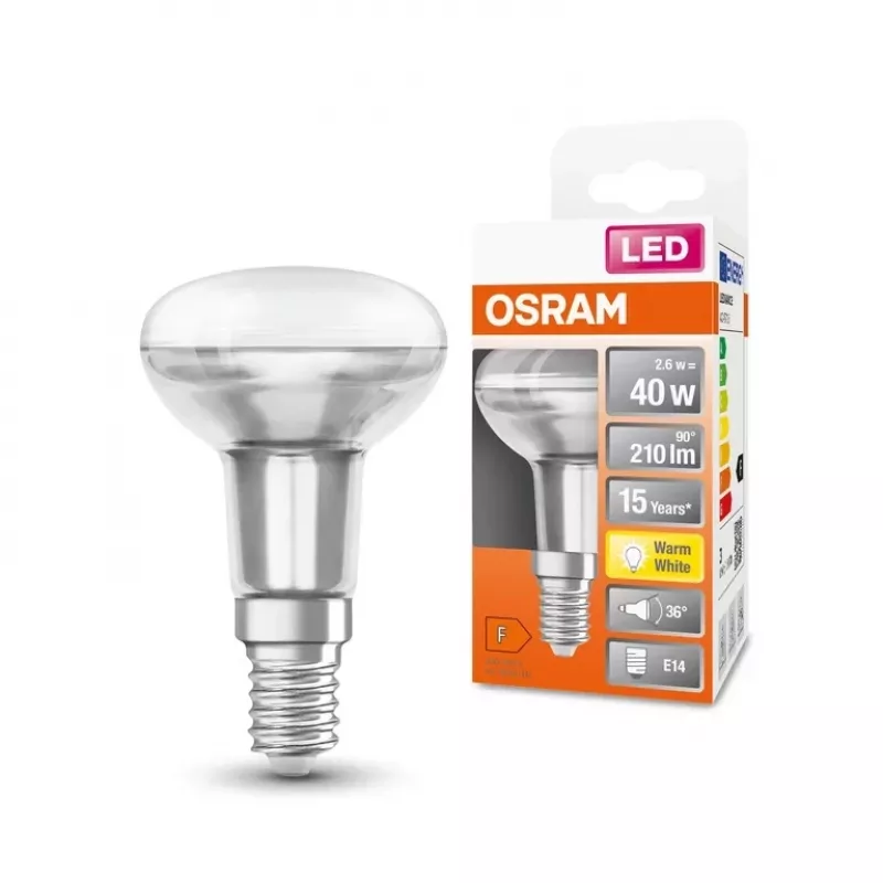 LED žiarovka Osram STAR 2,6 W E14 teplá biela 2700 K 210 lm