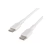 USB kábel Belkin BoostCharge 1m USB-C biely USB 2.0