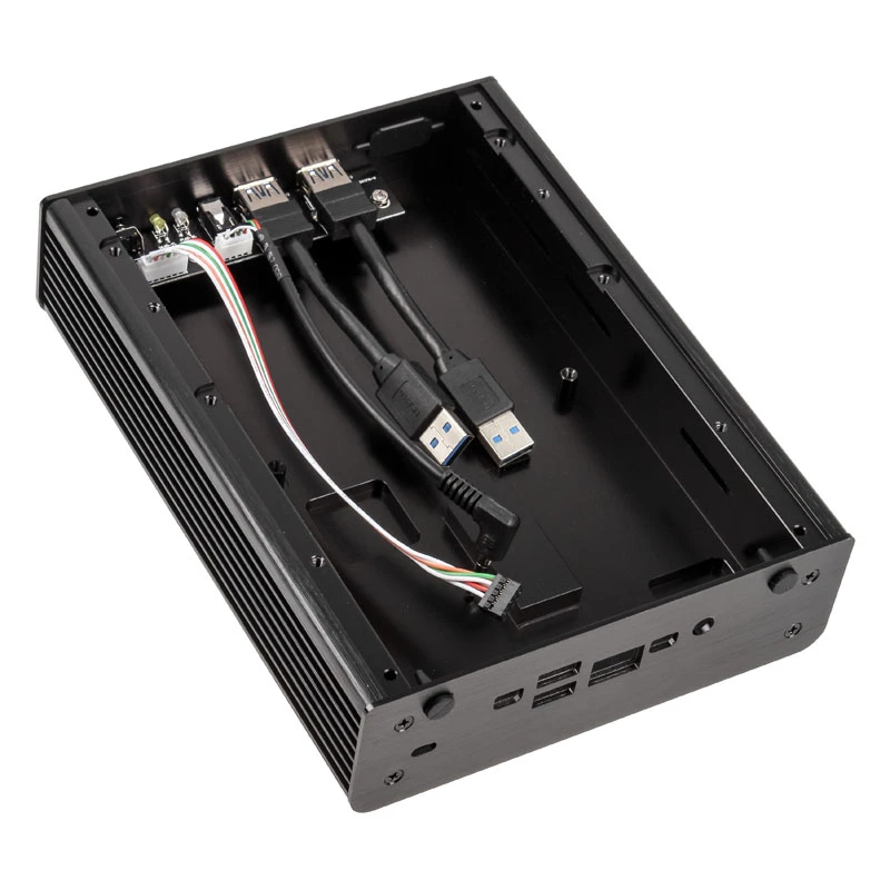PC skriňa Akasa Newton MC Small Form Factor (SFF) čierna