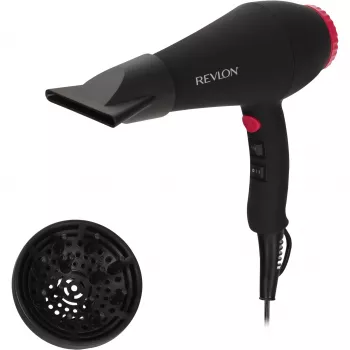 Fén REVLON RVDR5251E 2000 W, ionizačný, 3 stupne teploty, 2 rýchlosti, Cool Shot — čierny/ružový