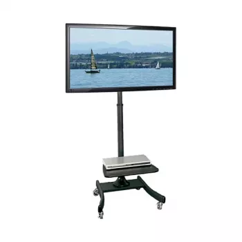 VALUE LCD/TV stojan na kolieskach, 27-47 inch, do 35 kg, čierny