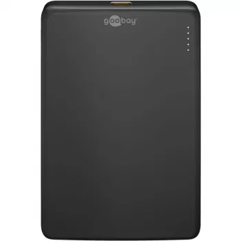 Goobay magnetická bezdrôtová powerbanka | 70182 | 5000 mAh | USB-C | čierna