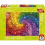 Farbenwirbel-Blüten, puzzle 2000 dielov