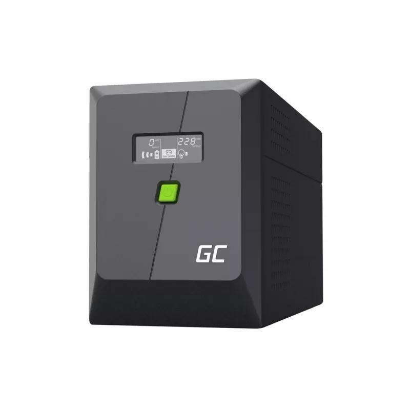 Green Cell neprerušiteľné napájanie (UPS) Line-Interactive 1,5 kVA 900 W 4 AC výstupy