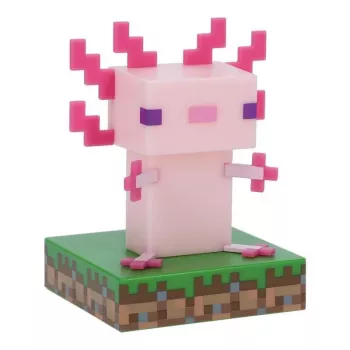 Paladone Minecraft Axolotl Icon svetlo
