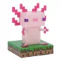 Paladone Minecraft Axolotl Icon svetlo