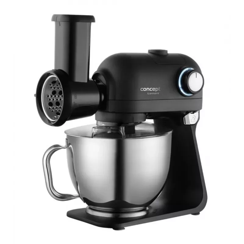 Stolový mixér Concept RM8000 - 1200 W kuchynský robot, čierny