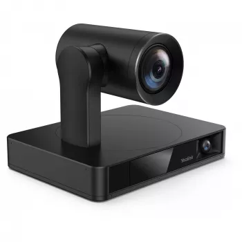 Webkamera Yealink UVC86 čierna — 8 MP 4K Ultra HD, 30 fps, rozhranie RJ-45, náklon 40° až -90°