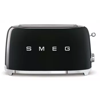 Smeg - TSF02 hriankovač 4 plátky - čierny/lakovaný/ŠxVxH 41x20,8x21,5 cm/6 stupňov opečenia/1500W